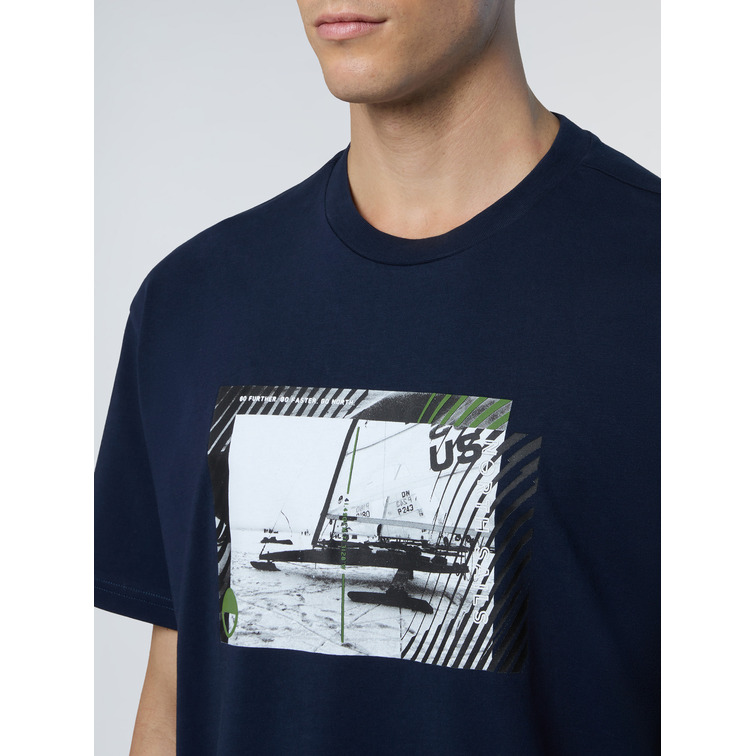 CAMISETA HOMBRE  N SAIL T SHIRT SHORT SLEEVE W/GRAPHIC