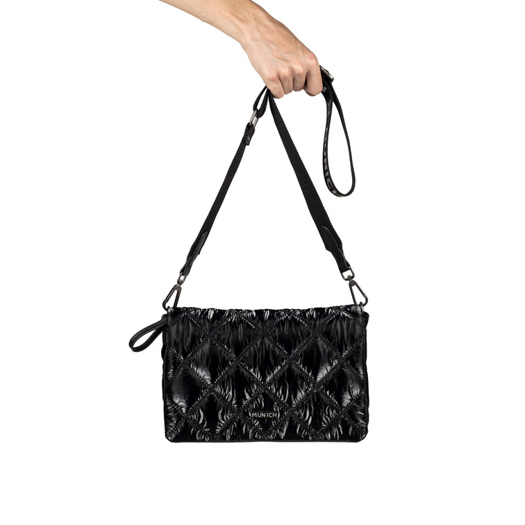 BOLSO CRUZADO MUJER MUNICH MESSENGER NEGRO