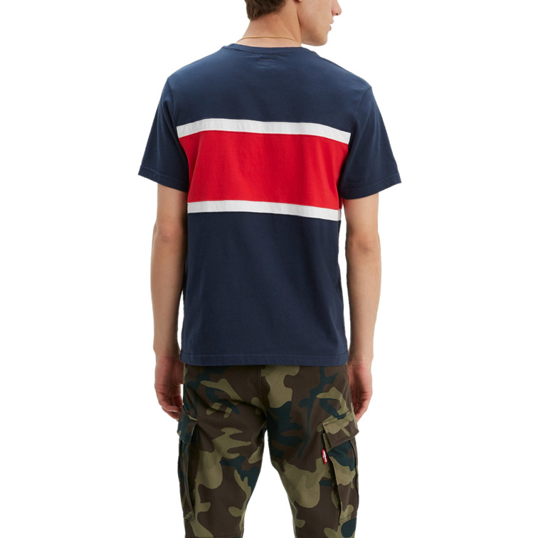 CAMISETA HOMBRE  LEVIS 35 SS COLOR BLOCK TEE JERSEY COLO