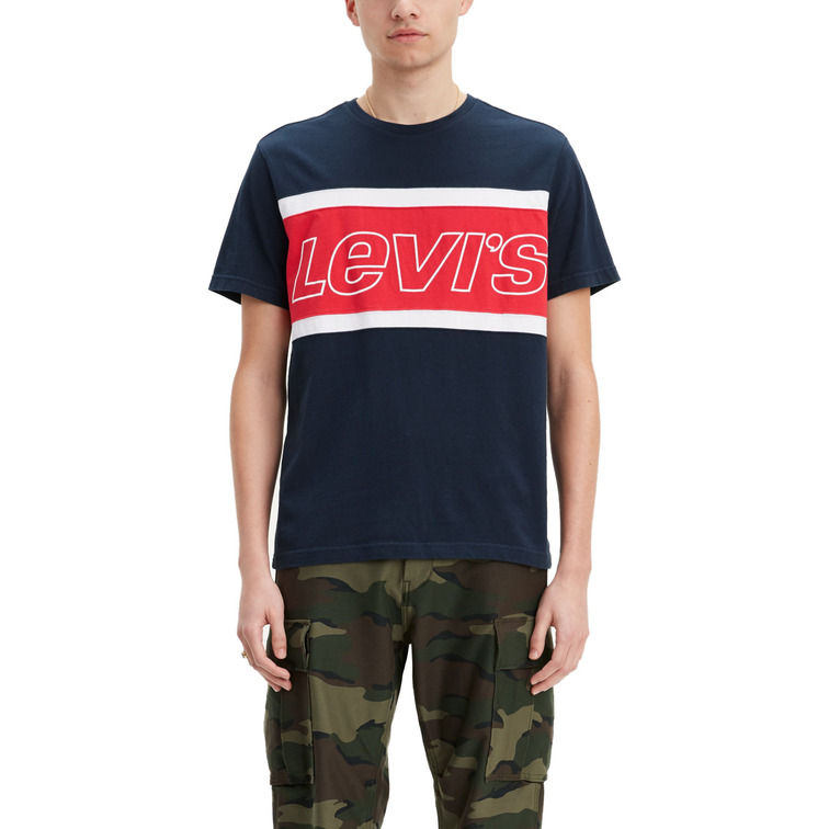 CAMISETA HOMBRE  LEVIS 35 SS COLOR BLOCK TEE JERSEY COLO