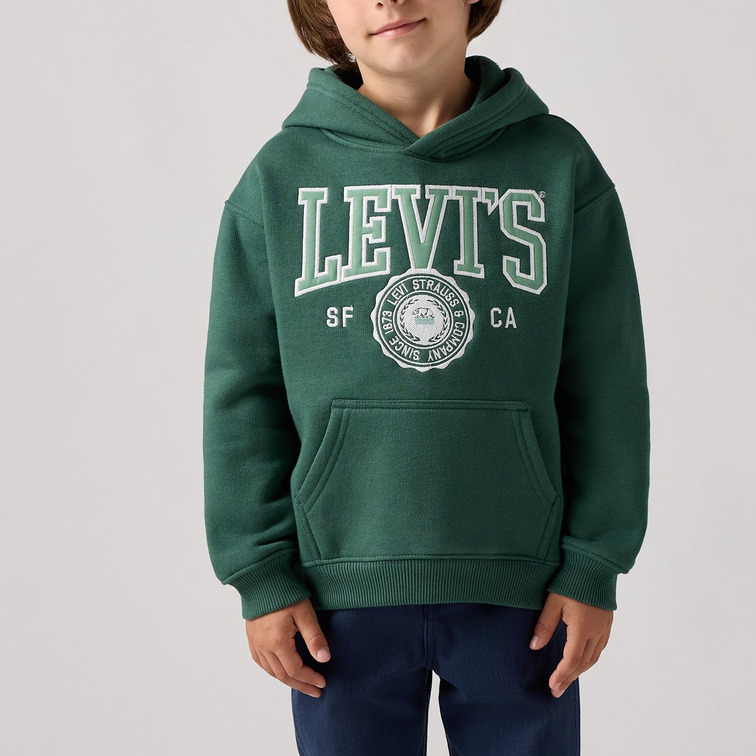 SUDADERA CON CAPUCHA NIÑO LEVI'S LOGO DEPORTIVO TALLAJE INFANTIL