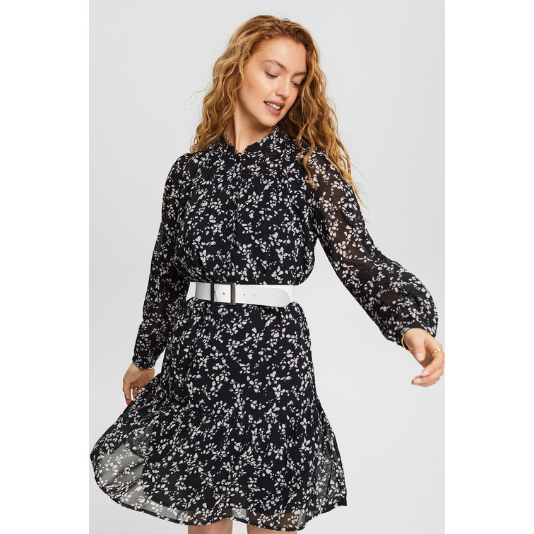 MNIVESTIDO DE GASA ESTAMPADO MUJER ESPRIT