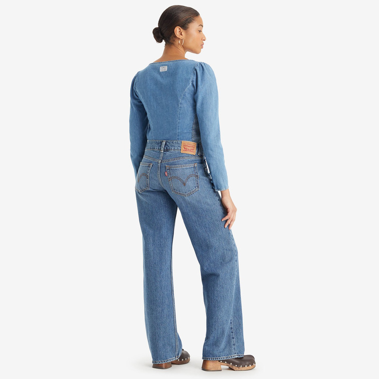 VAQUEROS ANCHOS MUJER LEVIS SUPERLOW