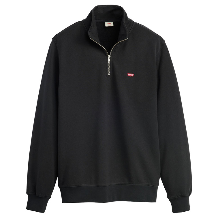 SUDADERA HOMBRE  LEVIS ORIGINAL HM 1/4 ZIP MINERAL BL