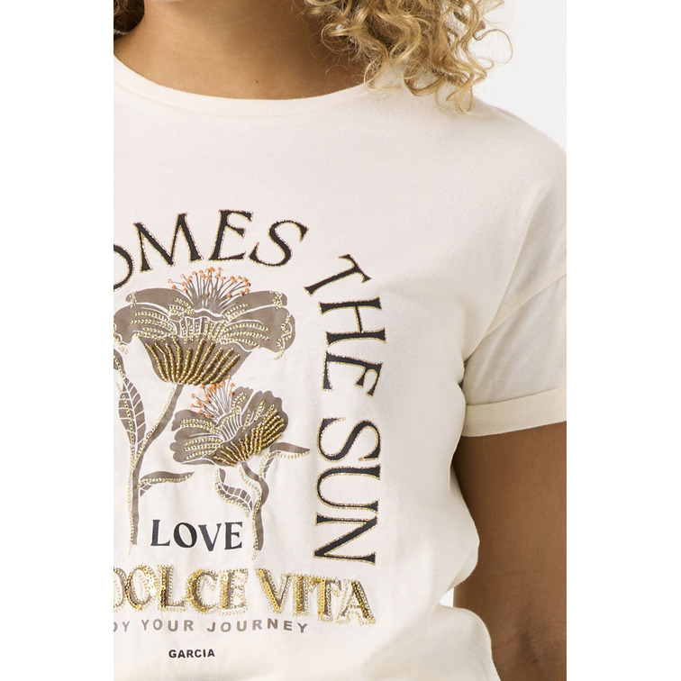 CAMISETA MUJER  GARCIA JEANS B50005_LADIES T-SHIRT SS