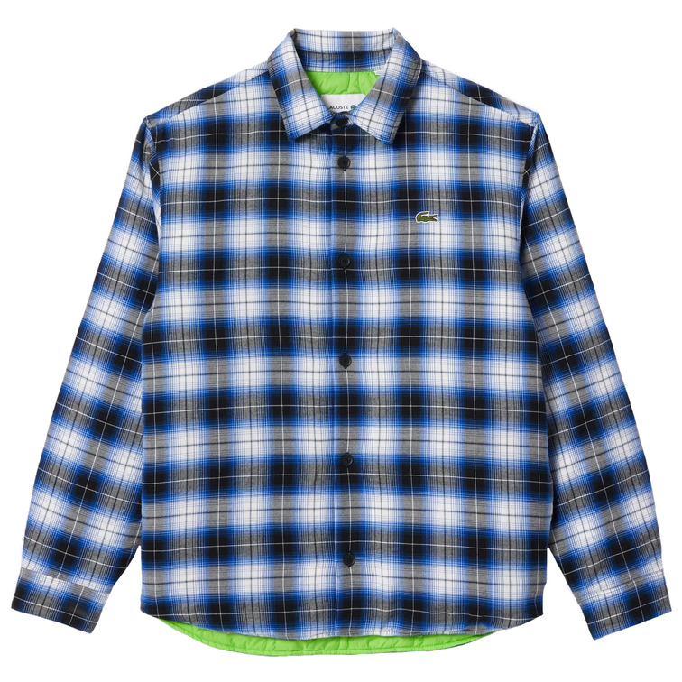 SOBRECAMISA HOMBRE LACOSTE CUADROS ESCOCESES