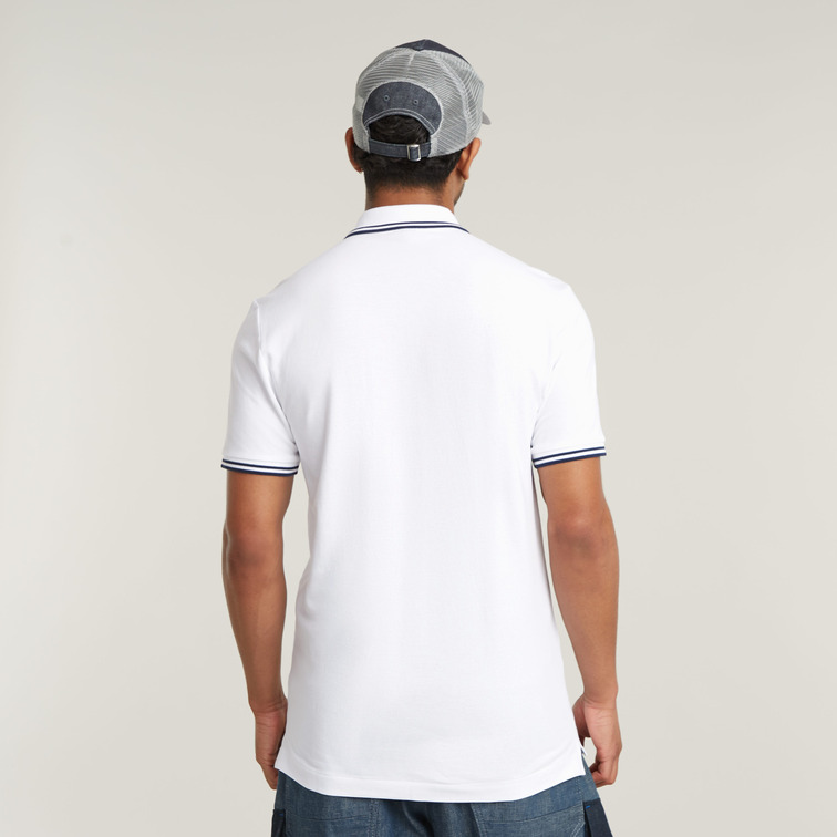 POLO HOMBRE  G-STAR DUNDA SLIM STRIPE POLO S\S