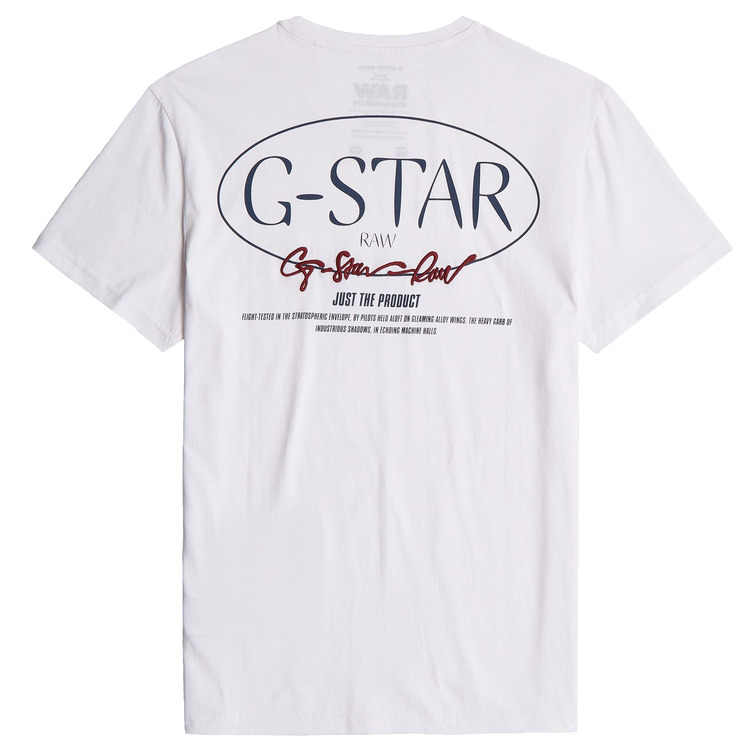 CAMISETA HOMBRE G-STAR CIRCLE BACK GRAPHIC