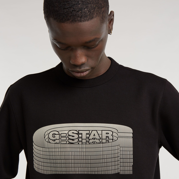 SUDADERA HOMBRE G-STAR STACKED OLD SKOOL