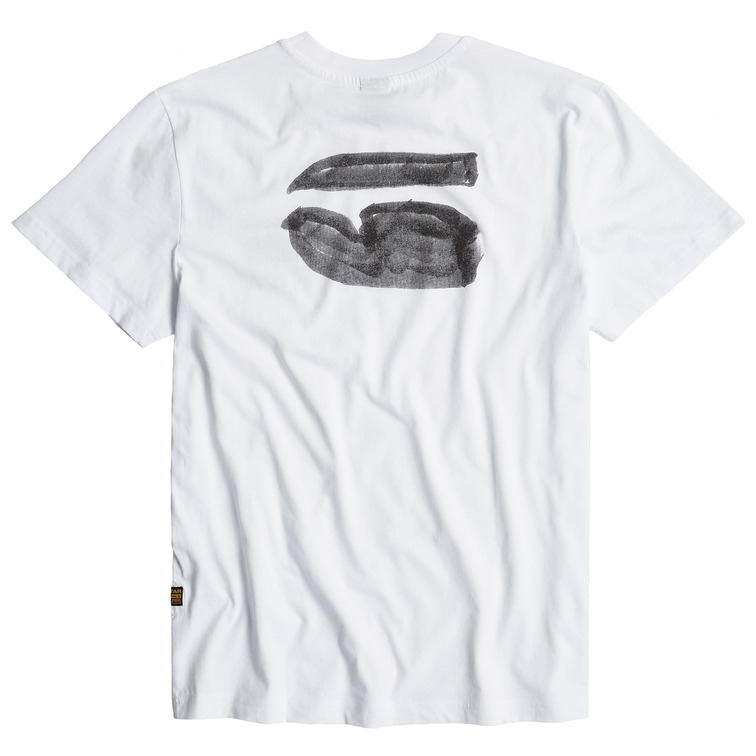 CAMISETA HOMBRE G-STAR BURGER BACK PRINT