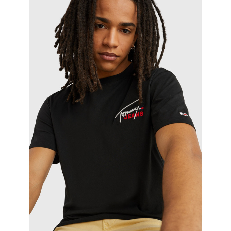 CAMISETA CON LOGO FIRMA HOMBRE TOMMY JEANS