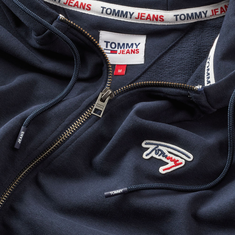 SUDADERA CON CAPUCHA Y CREMALLERA HOMBRE TOMMY JEANS 