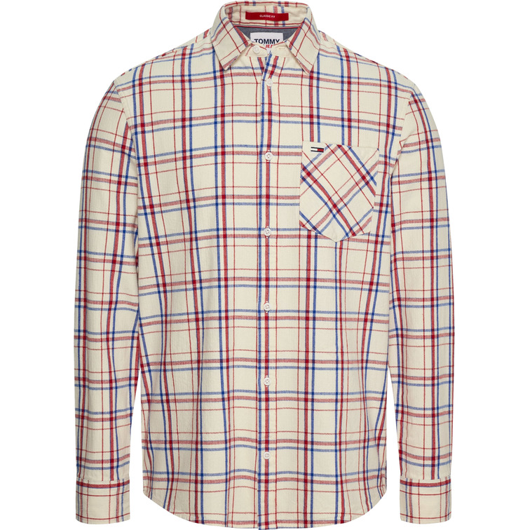 CAMISA DE CUADROS DE CORTE CLÁSICO HOMBRE TOMMY JEANS