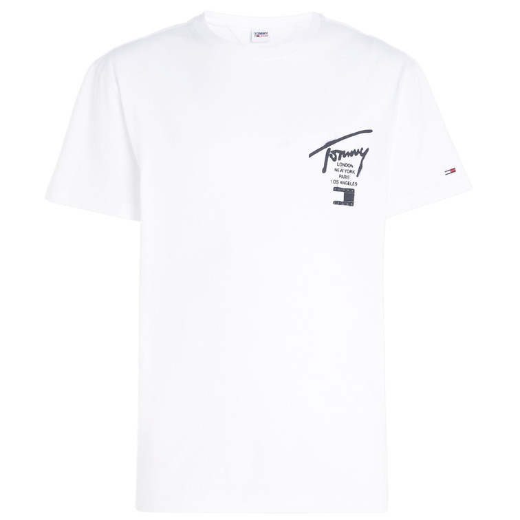 CAMISETA HOMBRE  TH TJM CLSC SPRAY SIGNATURE TEE