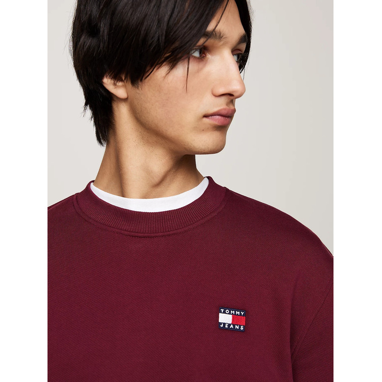 SUDADERA DE CUELLO REDONDO CON PARCHE HOMBRE TOMMY JEANS