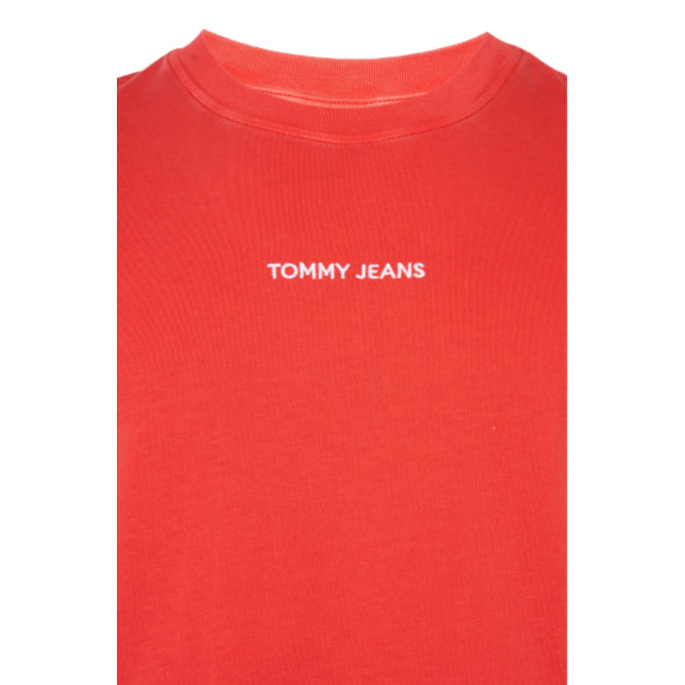 CAMISETA CLÁSICA DE CUELLO REDONDO CON LOGO HOMBRE TOMMY JEANS