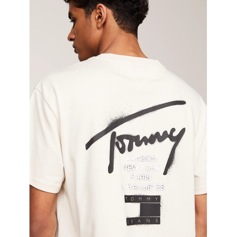 CAMISETA HOMBRE TOMMY JEANS LOGO GRAFITTI