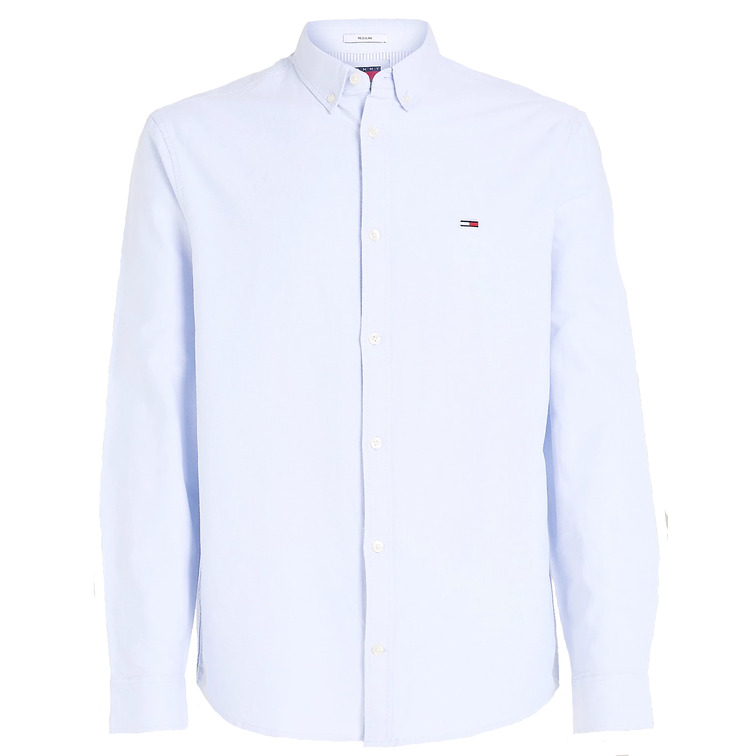 CAMISA OXFORD DE CORTE REGULAR CON LOGO HOMBRE TOMMY JEANS