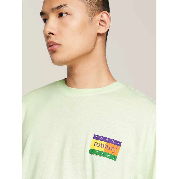 CAMISETA OVERSIZE CON LOGO TEXTO HOMBRE TOMMY JEANS