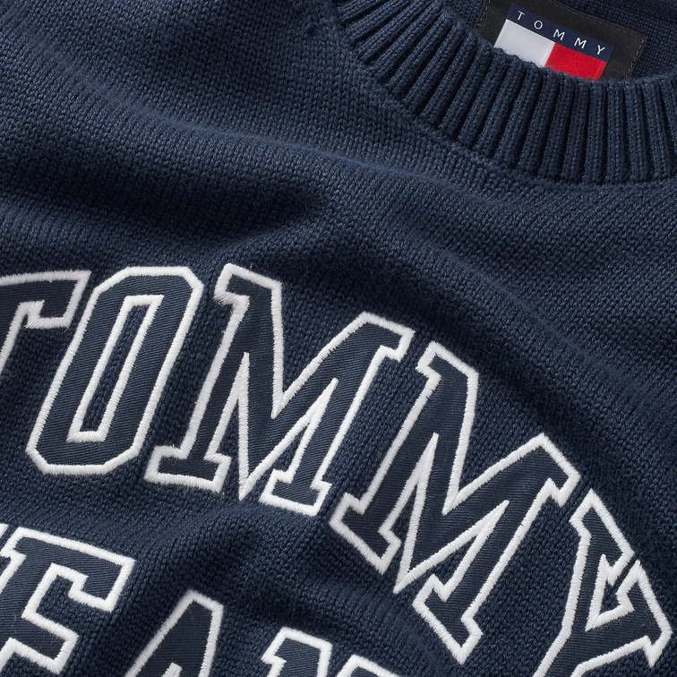 JERSEY HOMBRE TOMMY JEANS LOGO RETRO