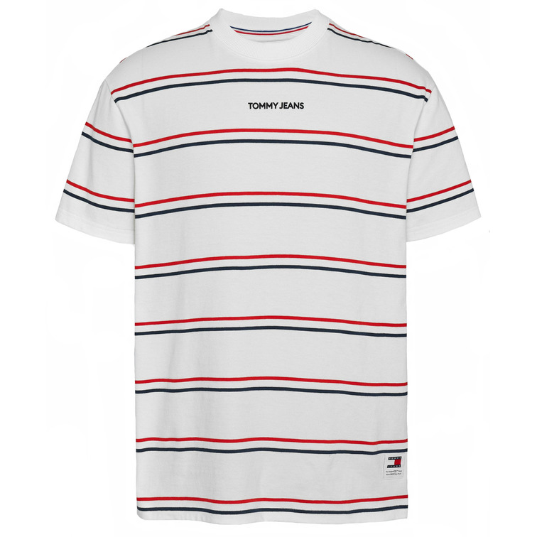 HOMBRE TJM REG S CLASSIC STRIPE TEE YBR