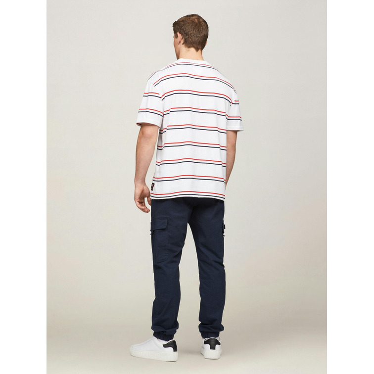 HOMBRE TJM REG S CLASSIC STRIPE TEE YBR