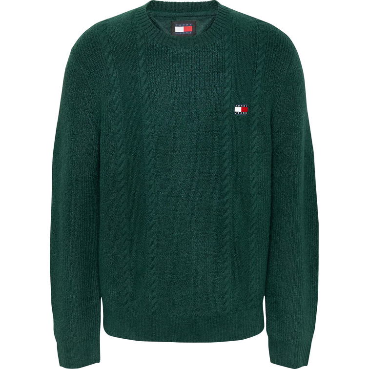 JERSEY HOMBRE  TH TJM SLIM CABLE KNIT CNECK