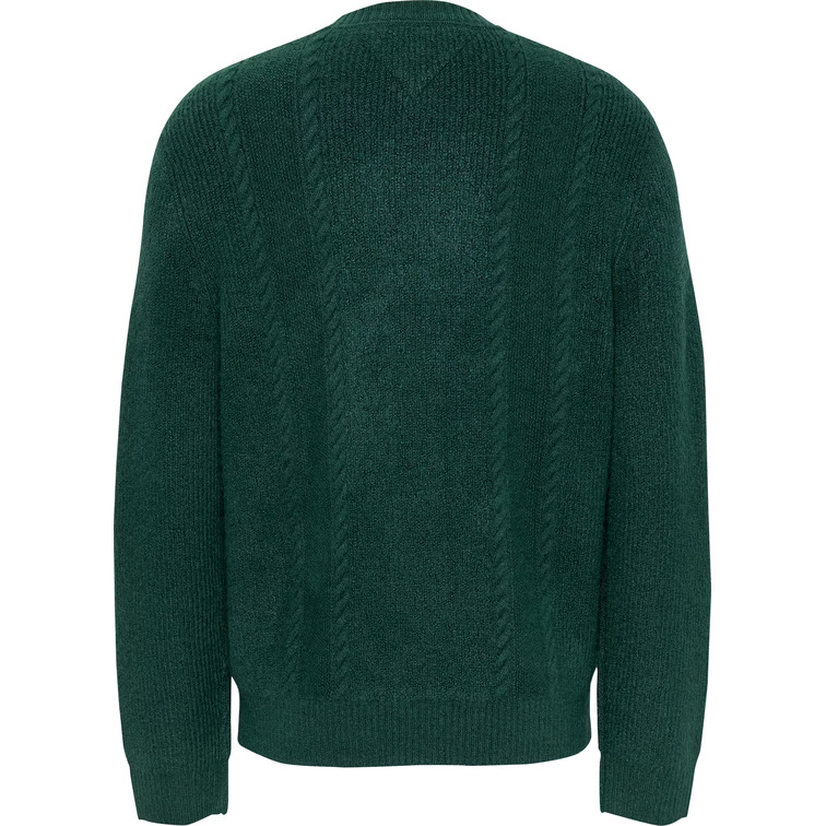 JERSEY HOMBRE  TH TJM SLIM CABLE KNIT CNECK