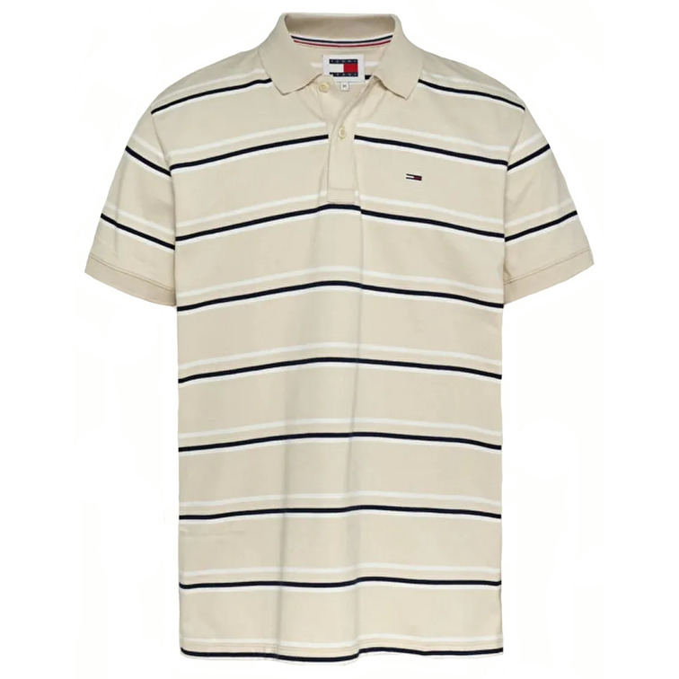 HOMBRE TJM REG ESSENTIAL STRIPE POLO ACG