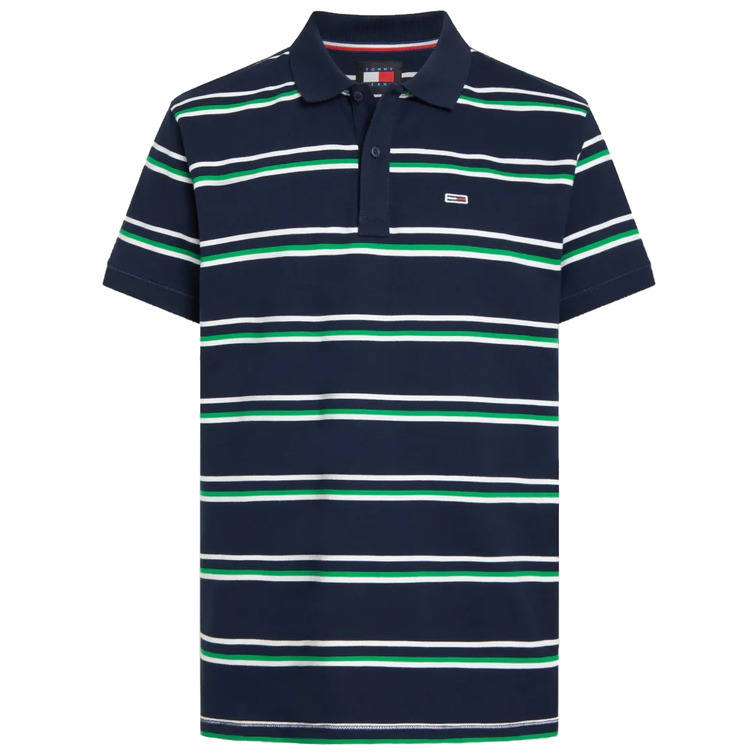 HOMBRE TJM REG ESSENTIAL STRIPE POLO C1G