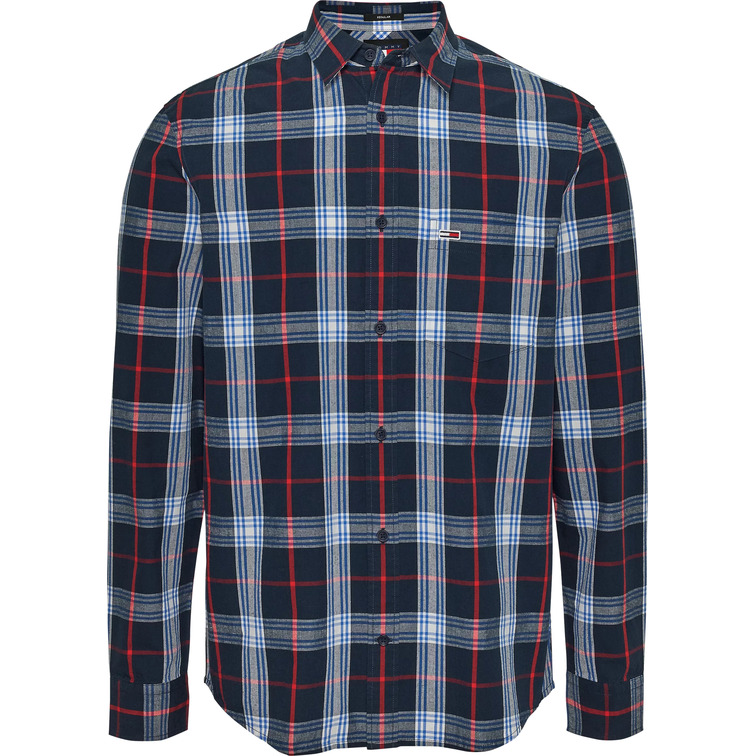 CAMISA FIT REGULAR ESTAMPADO CUADROS HOMBRE TOMMY JEANS