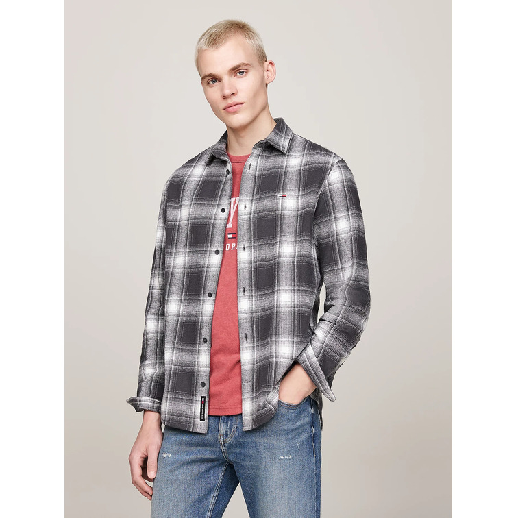 CAMISA DE CUADROS AMPLIA HOMBRE TOMMY JEANS