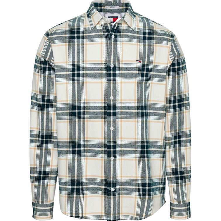 CAMISA DE CUADROS HOMBRE TOMMY JEANS CORTE AMPLIO