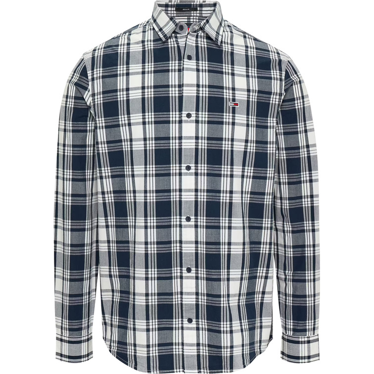 CAMISA DE POPELÍN HOMBRE TOMMY JEANS FIT REGULAR