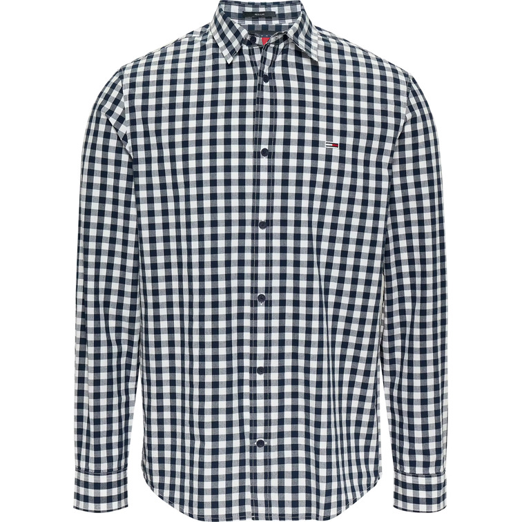 CAMISA DE POPELÍN HOMBRE TOMMY JEANS FIT REGULAR