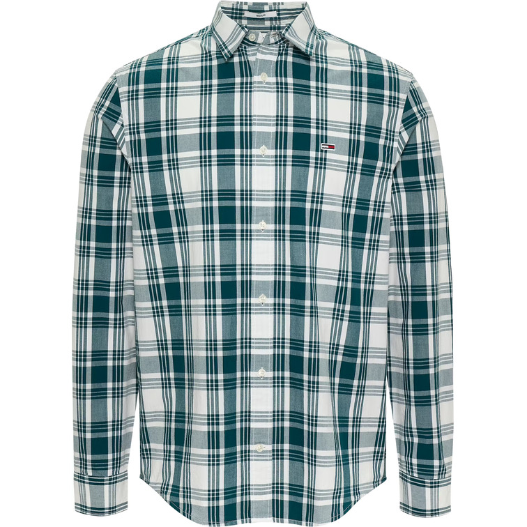 CAMISA DE POPELÍN HOMBRE TOMMY JEANS FIT REGULAR