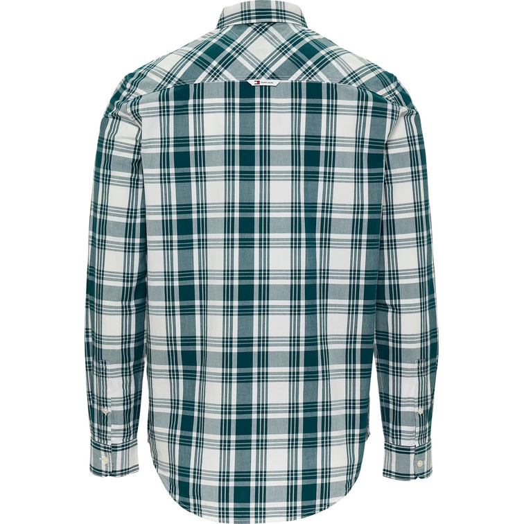 CAMISA DE POPELÍN HOMBRE TOMMY JEANS FIT REGULAR