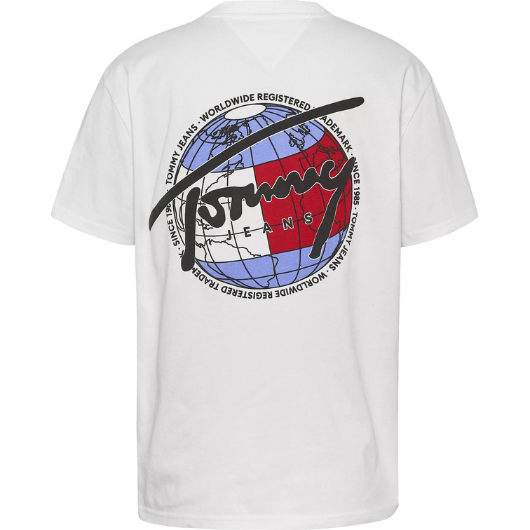 CAMISETA HOMBRE TOMMY JEANS GLOBE EXPEDITION FIT REGULAR