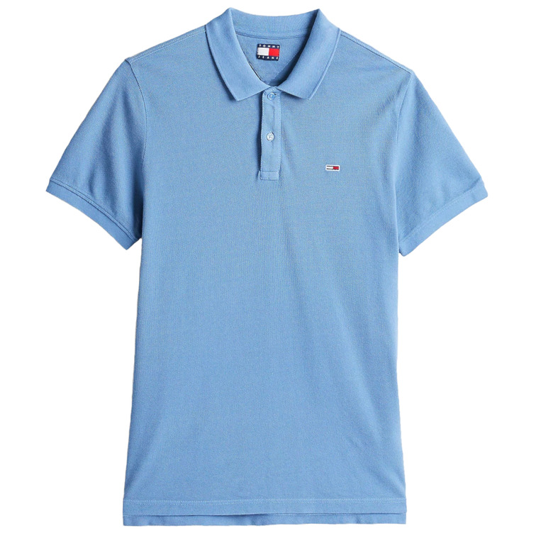 POLO HOMBRE TOMMY JEANS TEÑIDO EN PRENDA FIT SLIM