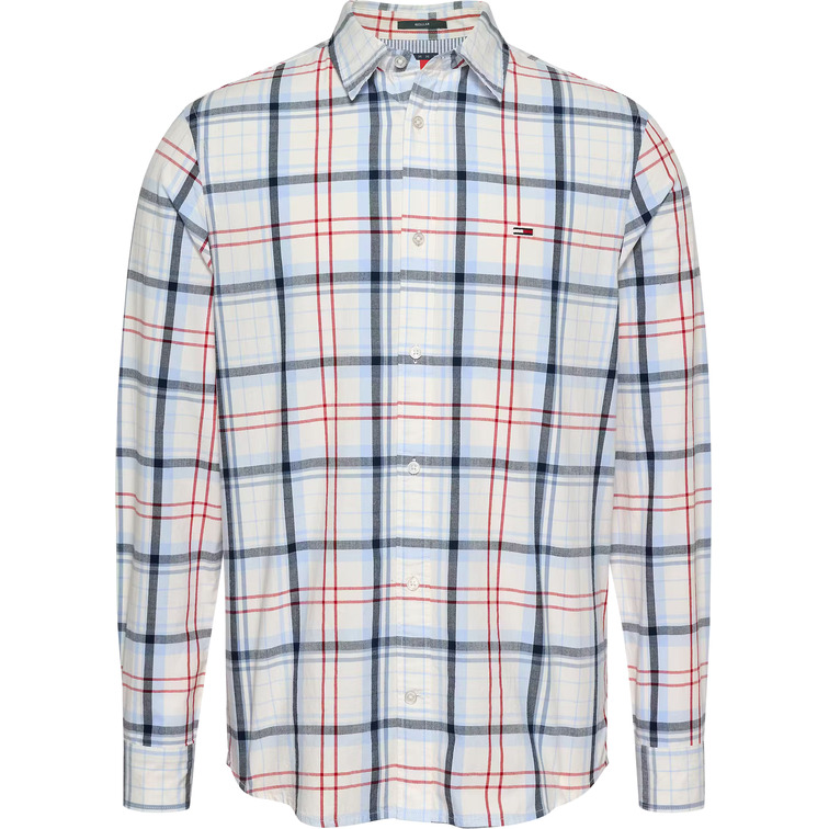 CAMISA A CUADROS HOMBRE TOMMY JEANS FIT REGULAR