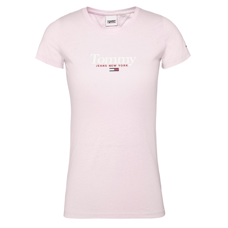 CAMISETA MUJER  TH TJW ESSENTIAL LOGO TEE