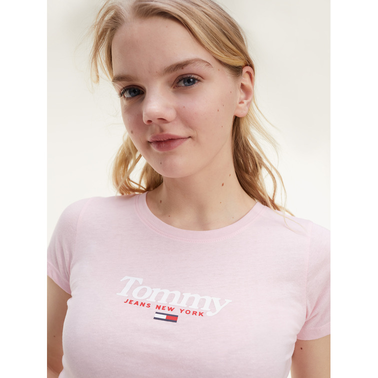 CAMISETA MUJER  TH TJW ESSENTIAL LOGO TEE