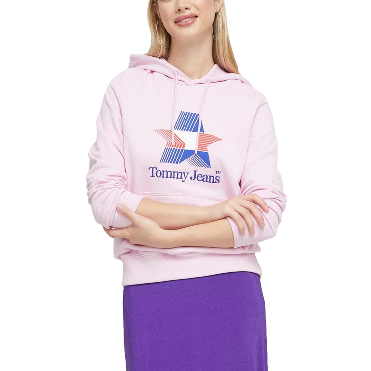 SUDADERA MUJER TOMMY JEANS STAR FIT REGULAR