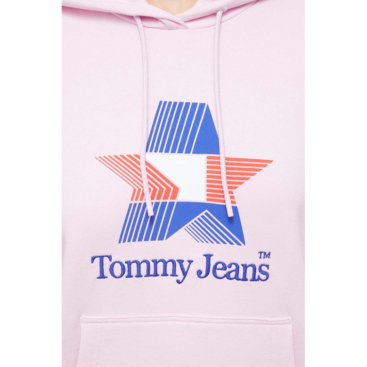 SUDADERA MUJER TOMMY JEANS STAR FIT REGULAR