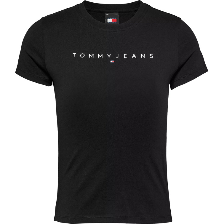 CAMISETA DE CORTE SLIM CON LOGO MUJER TOMMY JEANS