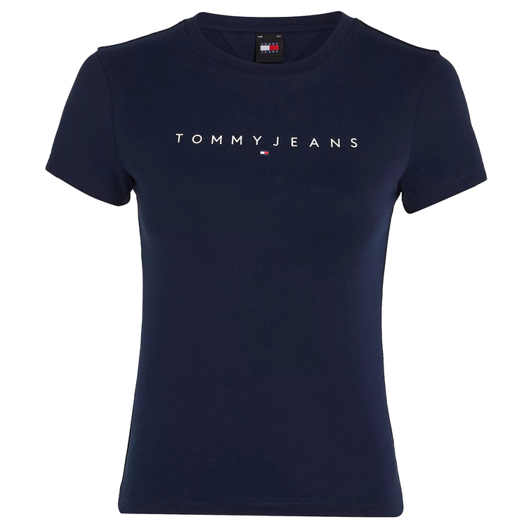 CAMISETA DE CORTE SLIM CON LOGO MUJER TOMMY JEANS