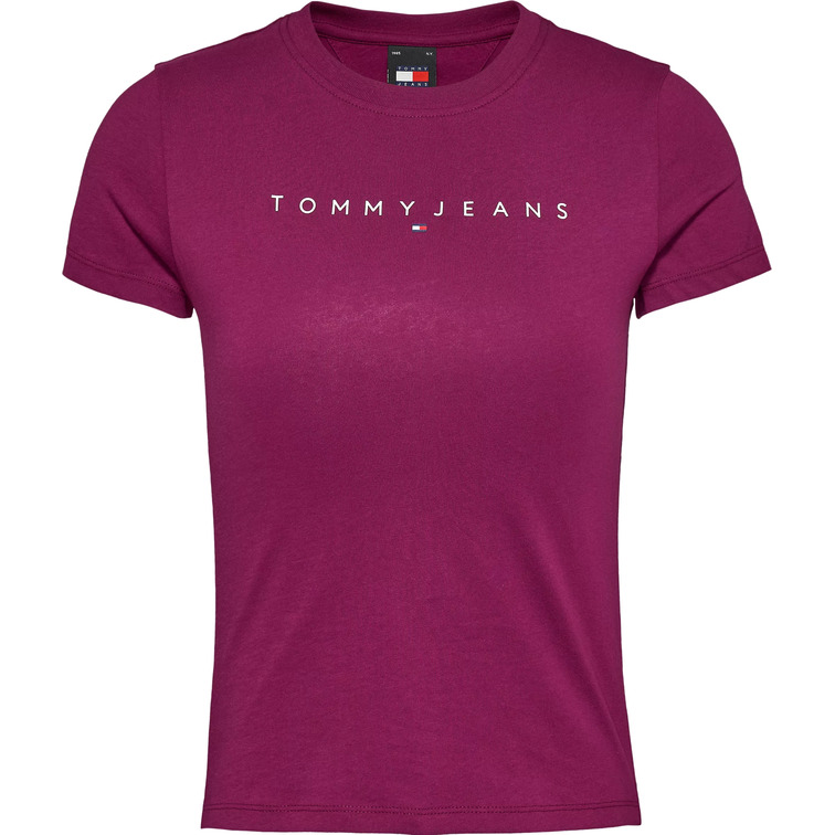 CAMISETA DE CORTE SLIM CON LOGO MUJER TOMMY JEANS