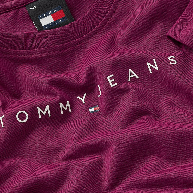 CAMISETA DE CORTE SLIM CON LOGO MUJER TOMMY JEANS