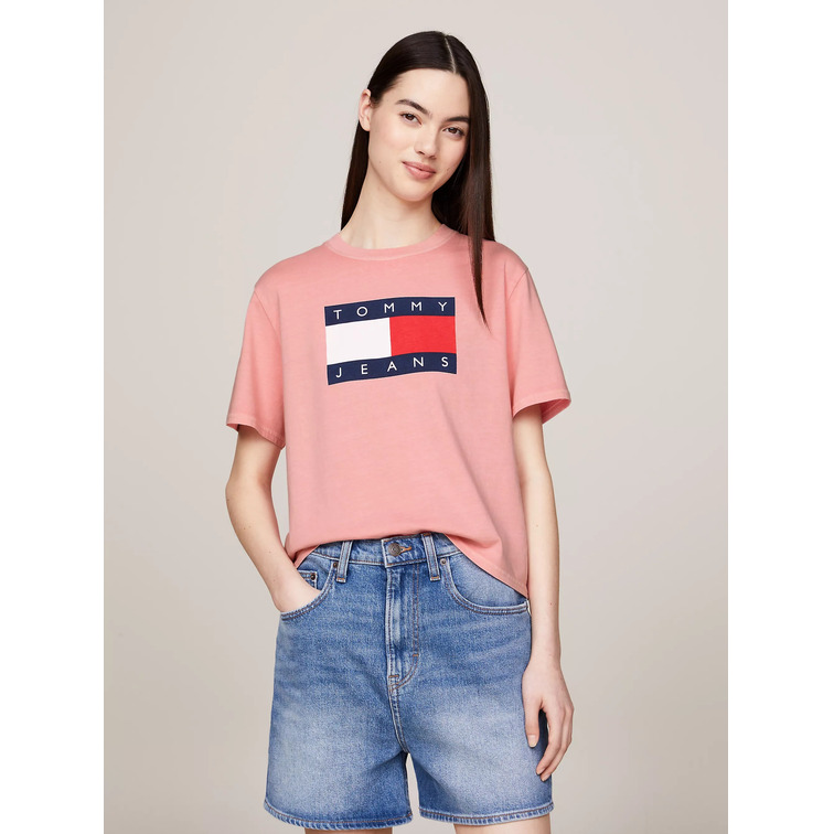 CAMISETA DE CORTE HOLGADO CON LOGO MUJER TOMMY JEANS