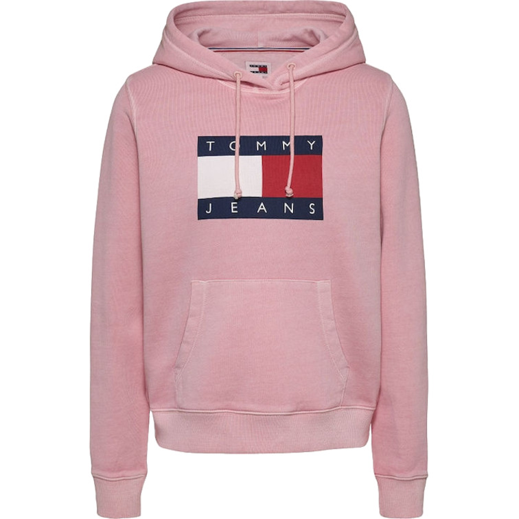 SUDADERA CON CAPUCHA MUJER TOMMY JEANS CON LOGO ESTAMPADO